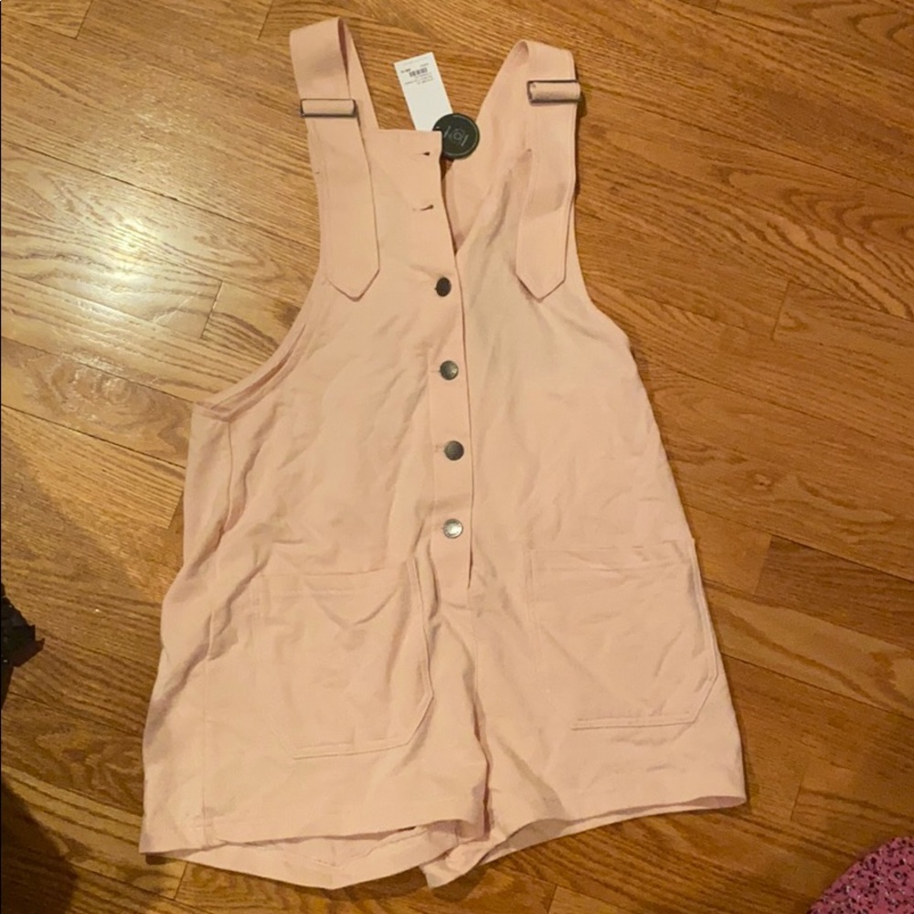 Z-Supply Baby Pink Overalls